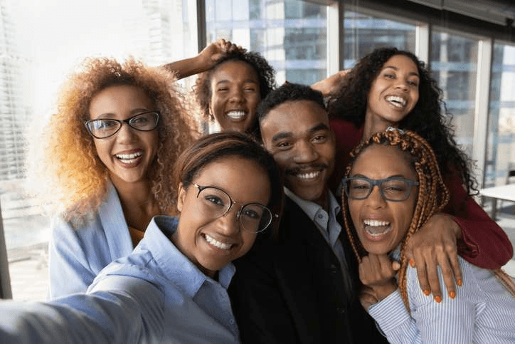 Bring your circle - diverse group of friends